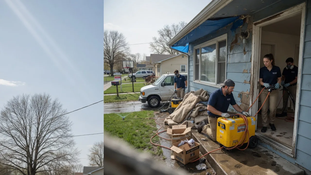 Basement Flood Cleanup in Reasnor, IA near me